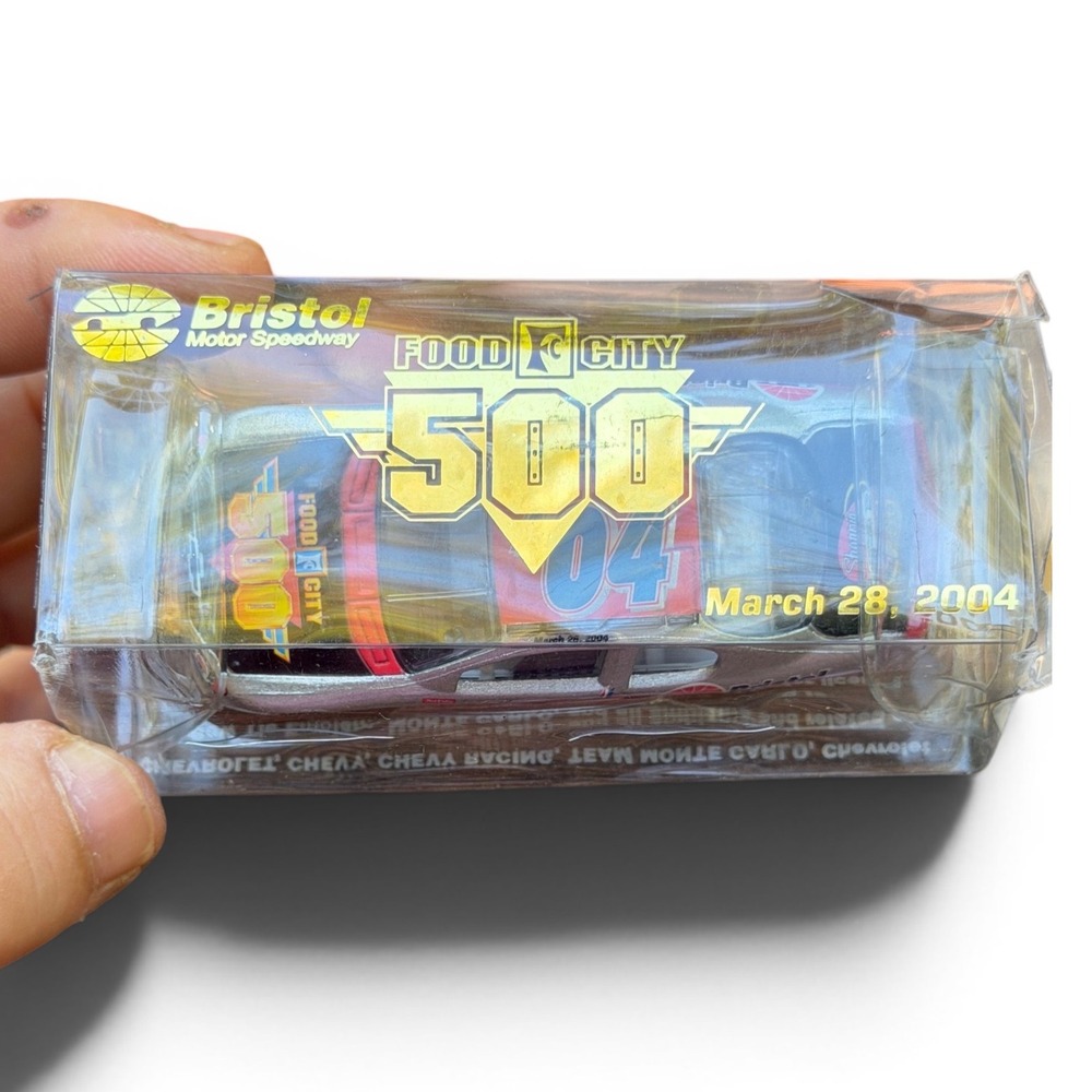 2004 Food City 500 Bristol Motor Speedway 1:64 Diecast Chrome Chevrolet NASCAR